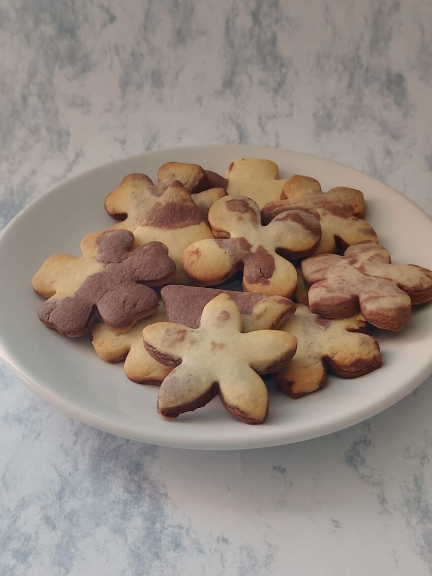 Galletas de Mantequilla Marmoleadas - Imagen 2
