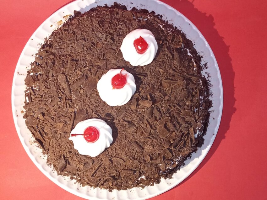 Pastel hojarasca (Chocolate con vainilla) - Imagen 3