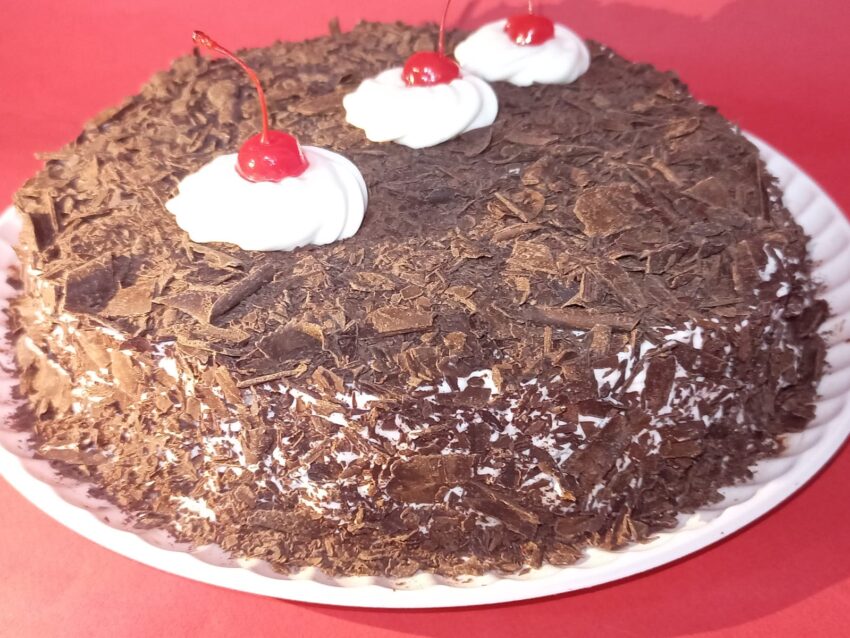 Pastel hojarasca (Chocolate con vainilla) - Imagen 2