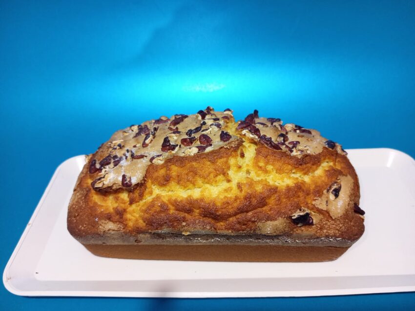 Plumecake de Nata con Nueces - Esponjoso y Delicioso