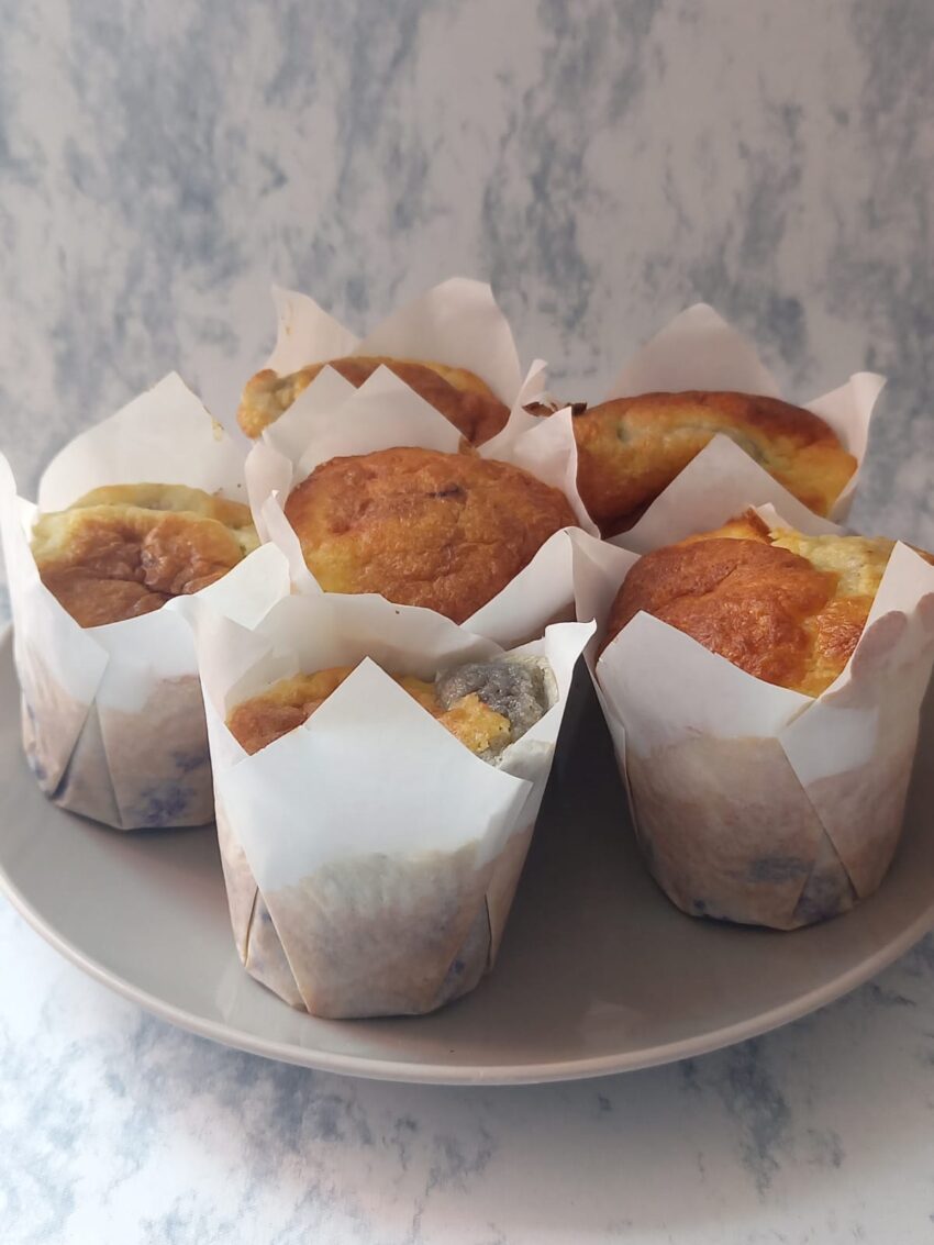Muffins de Blueberry Sugar Free Gluten Free - Disfruta Sin Culpa - Imagen 4