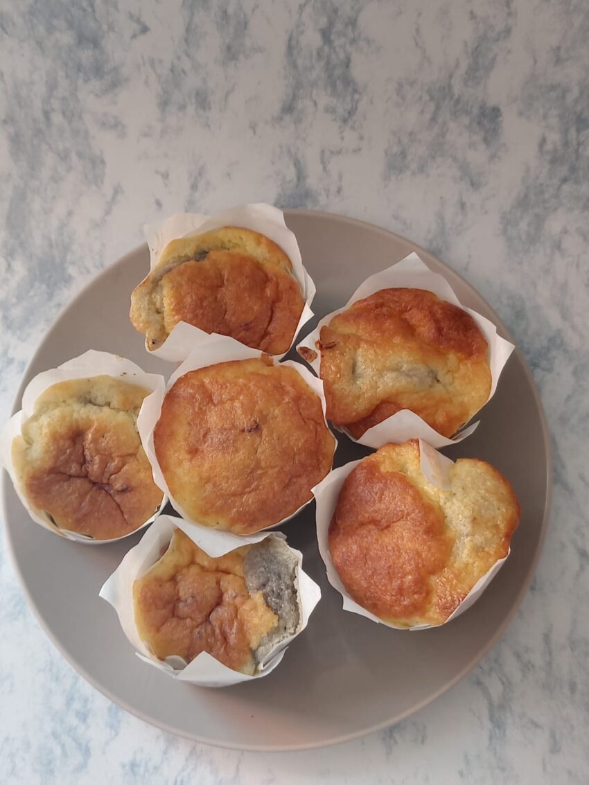 Muffins de Blueberry Sugar Free Gluten Free - Disfruta Sin Culpa