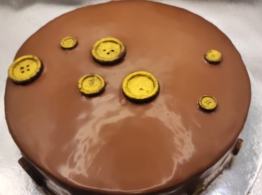 Pastel mini-double black (Pastel de chocolate) - Imagen 4