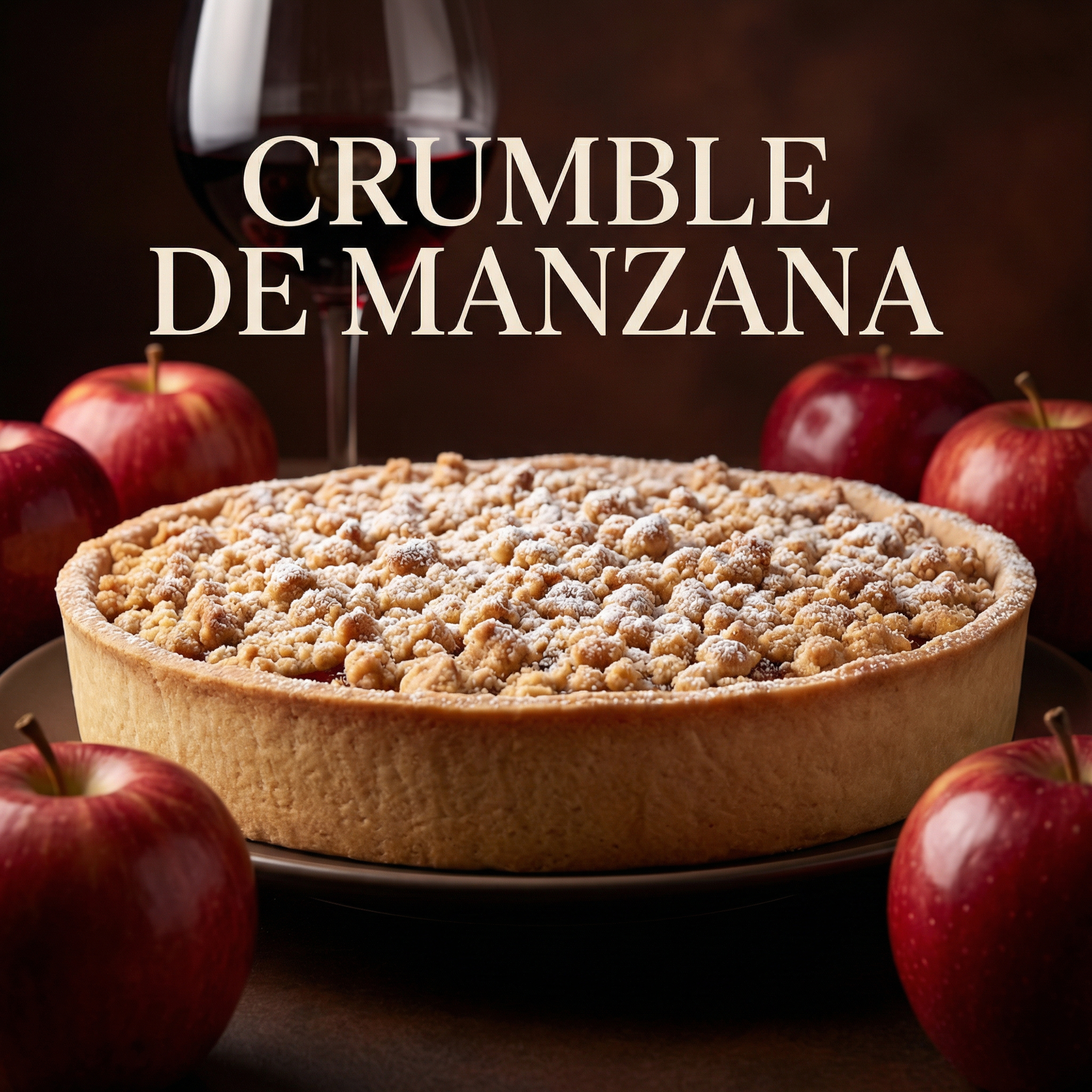 Crumble de manzana